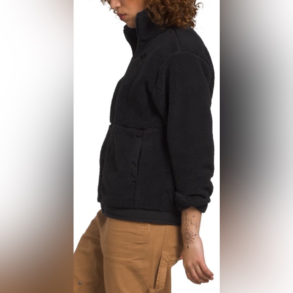 The North Face Campshire Fleece Jacket BLK Large Brand NEW - Picture 2 of 4